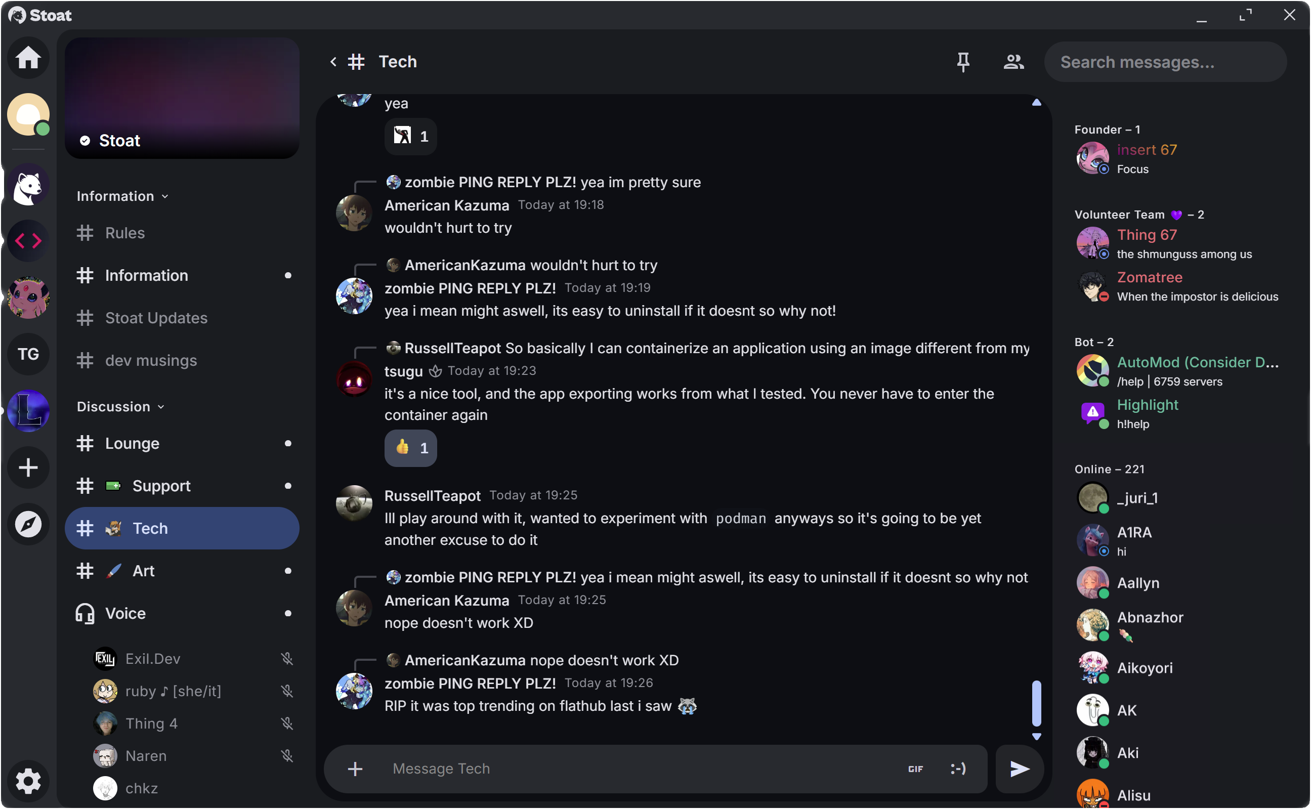 MonoChat desktop client